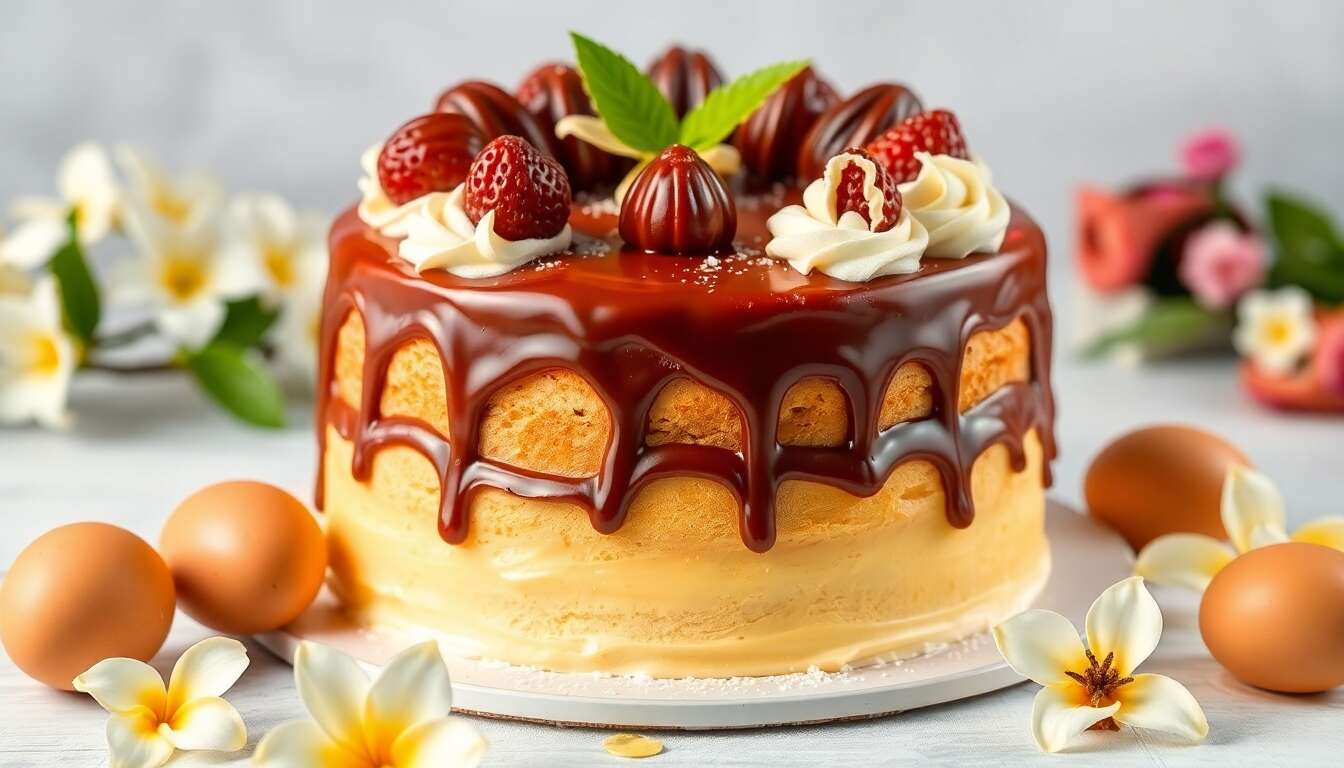 Gâteau magique à la vanille : recette facile et inratable