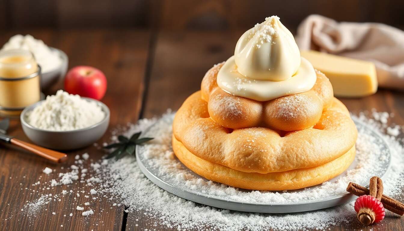 Pièce montée de choux à la crème : recette gourmande et facile