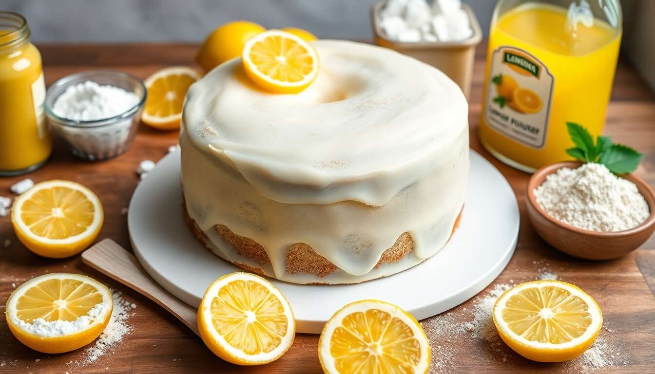 Recette facile de gâteau au citron