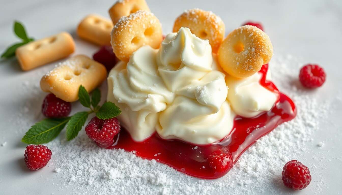 Recette des petites charlottes au fromage blanc