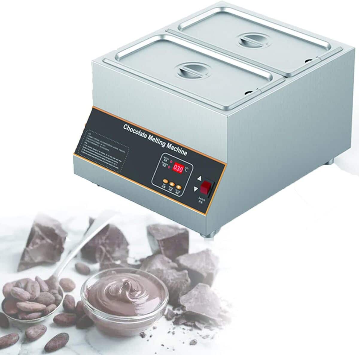 Test de la tempéreuse de chocolat numérique pour pros et amateurs