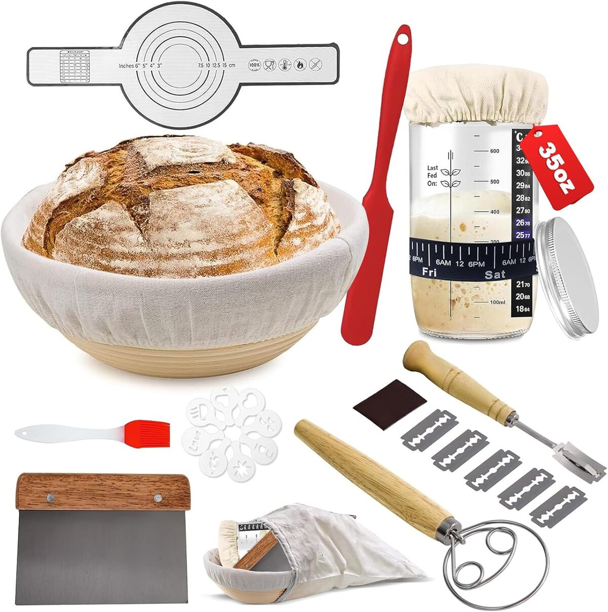 Test du kit de démarrage au levain complet et pratique