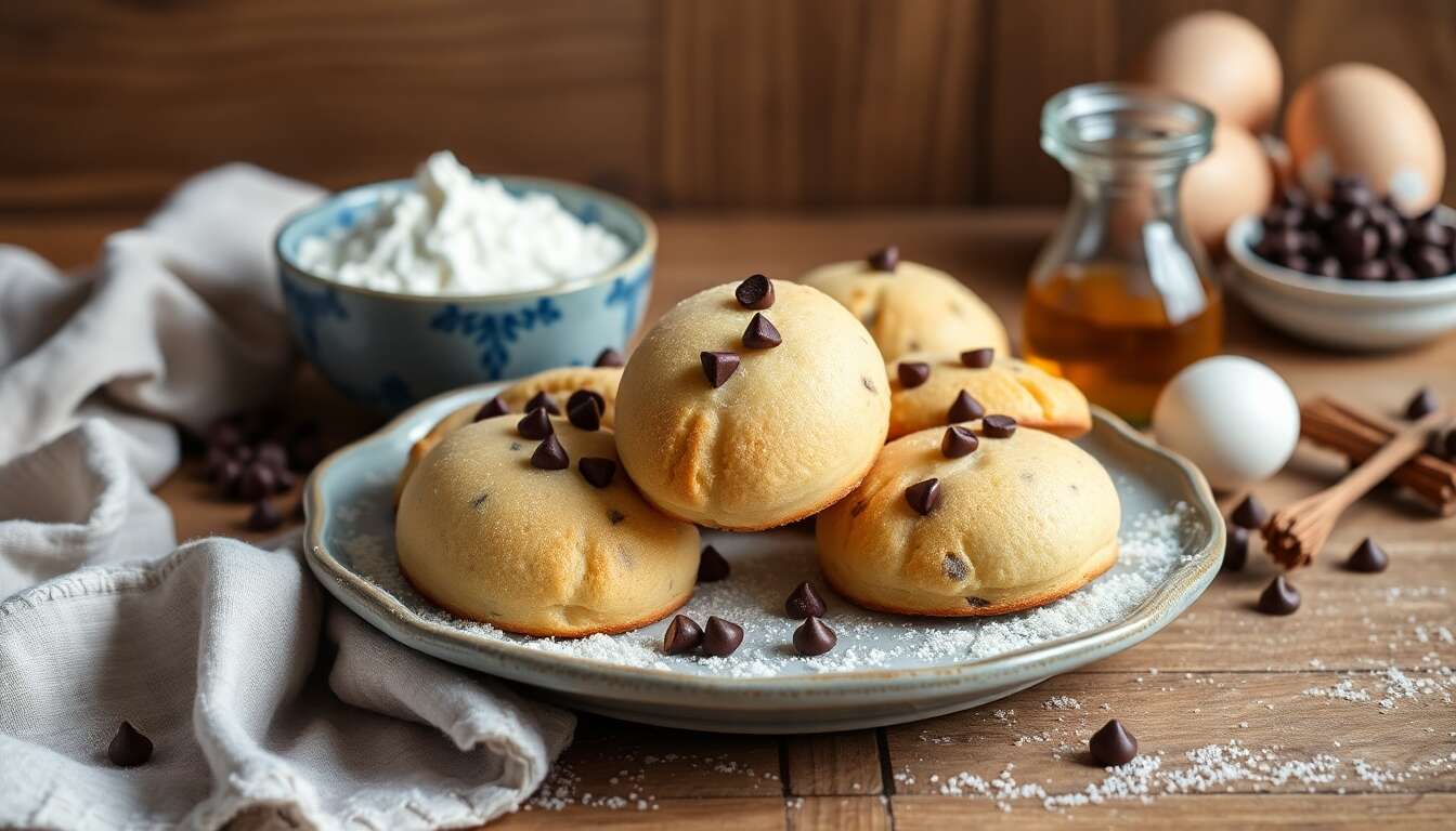 Recette facile de madeleines aux pépites de chocolat