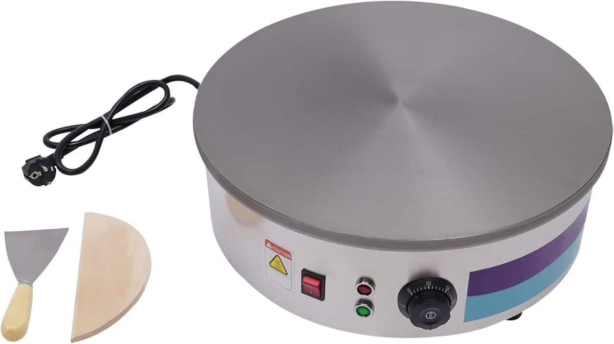 Test : crêpière professionnelle SX-450P 220V, plaque 45 cm