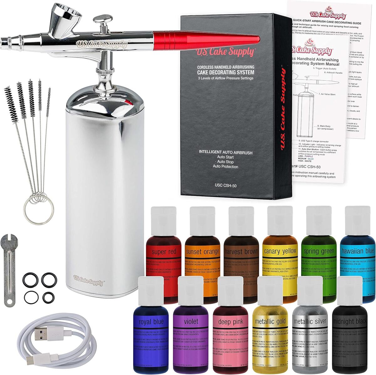Test du kit de décoration de gâteaux sans fil U.S.  Cake Supply