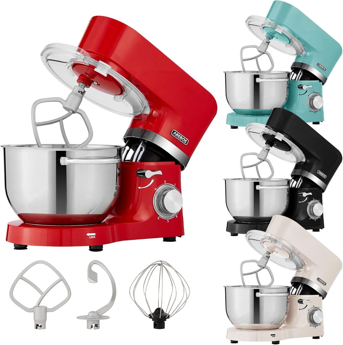 Test du robot de cuisine Arebos 1500W : puissance et polyvalence