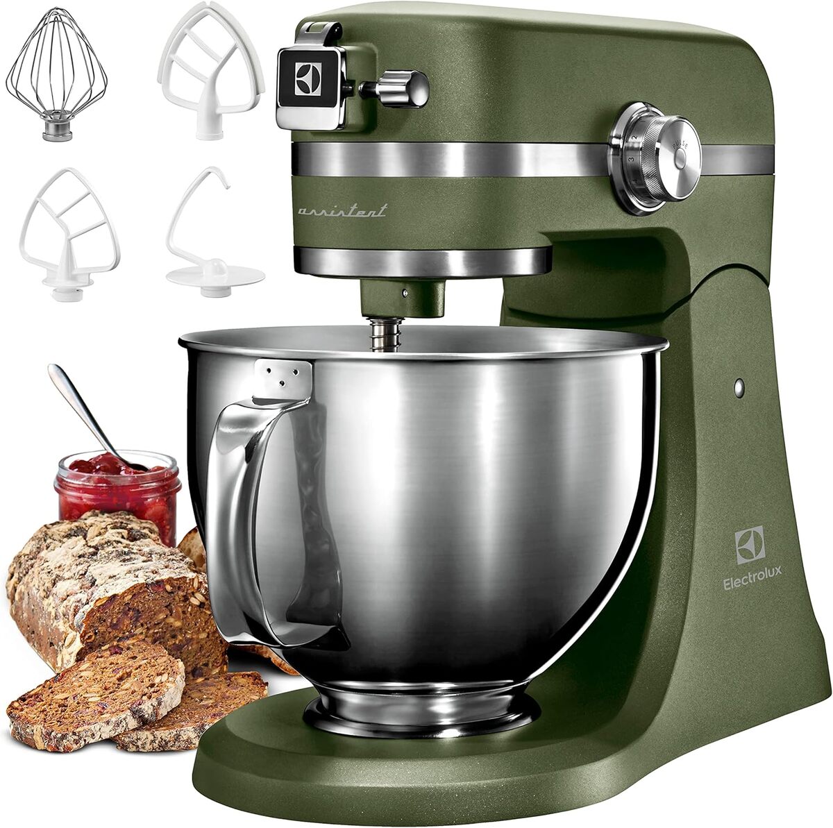 Test du robot pâtissier Electrolux Pétrisseuse vert