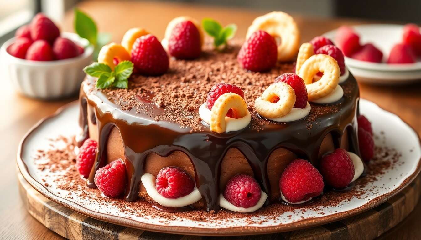 Recette du Framboisier au Chocolat : un Délice Gourmand