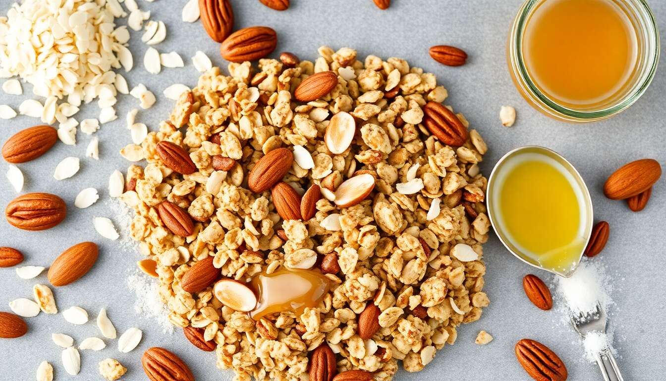 Recette de granola healthy maison