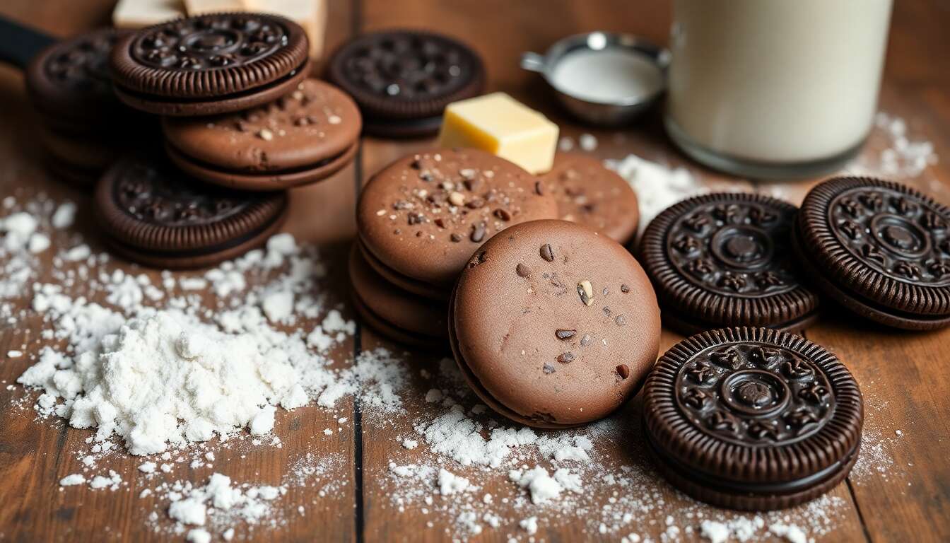 Recette de Biscuits Oreo Maison