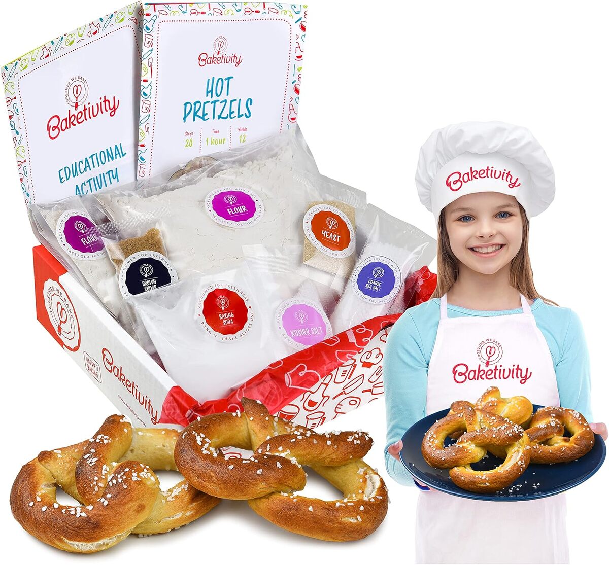 Test du kit pâtisserie enfants Baketivity : bretzel en folie !