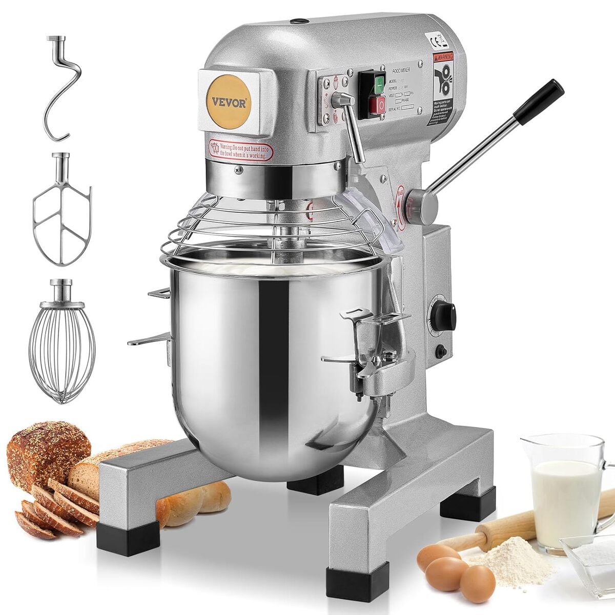 Test du robot pâtissier VEVOR 28, 5 L : performance et polyvalence