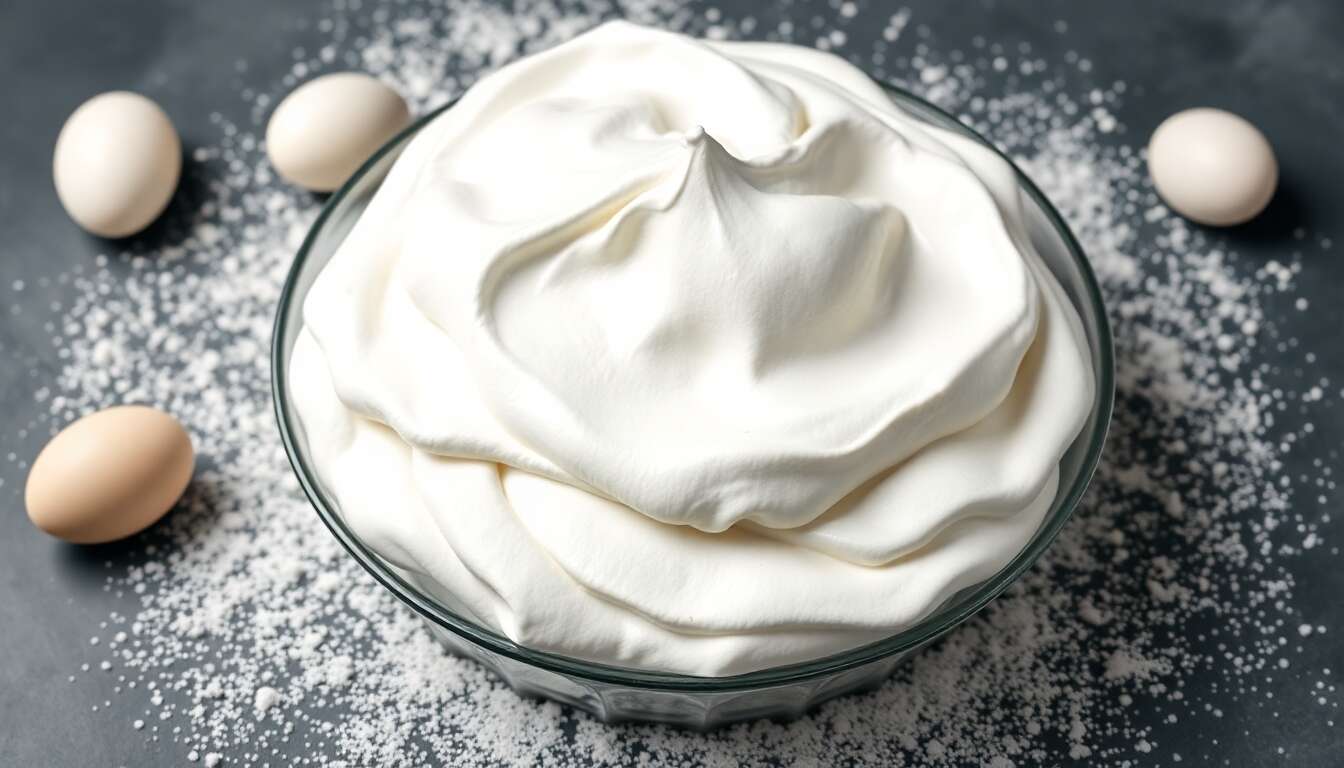 Recette de meringue italienne avec le Cooking Chef