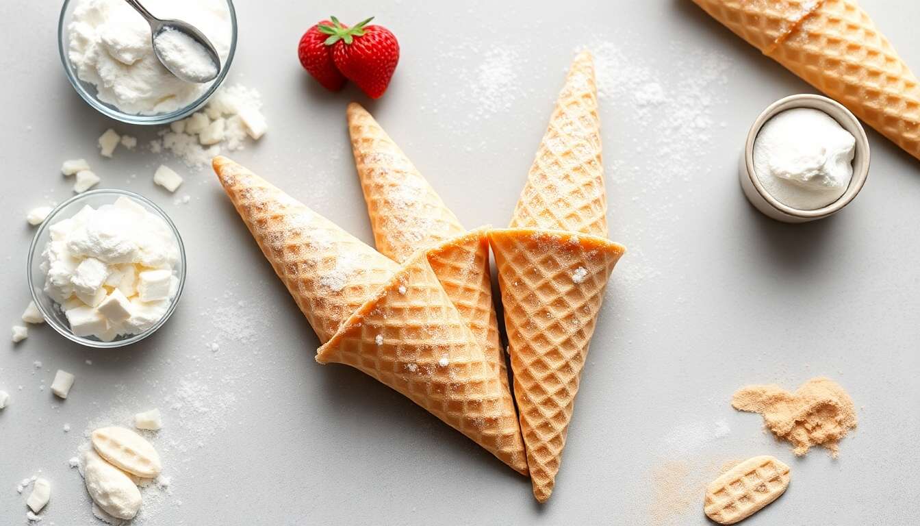 Recette de cônes maison délicieux