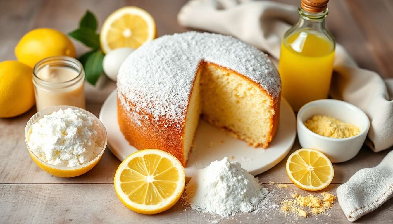 Recette de cake au citron moelleux