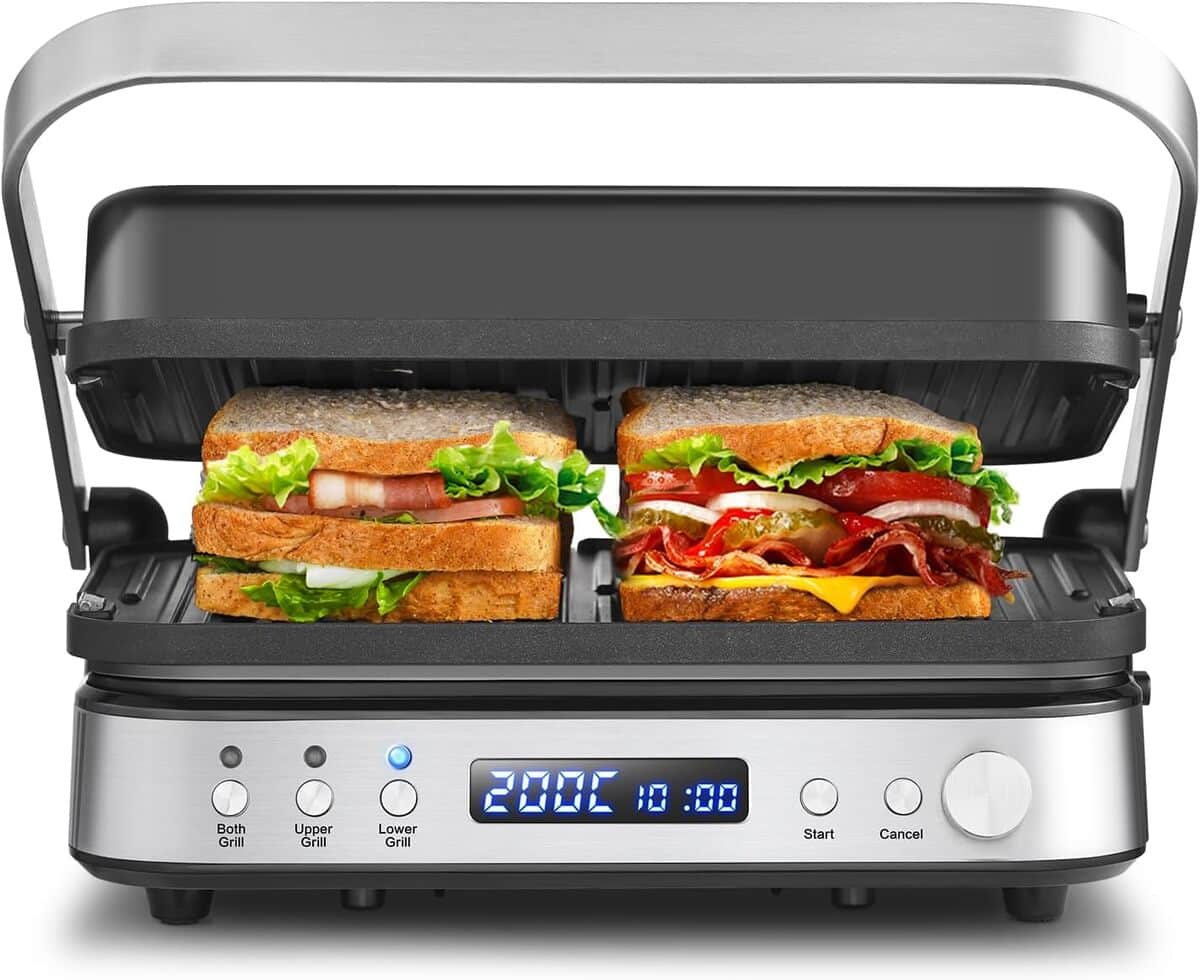 Test complet : aMZCHEF Appareil 4 en 1 - 2000W, polyvalence et performance