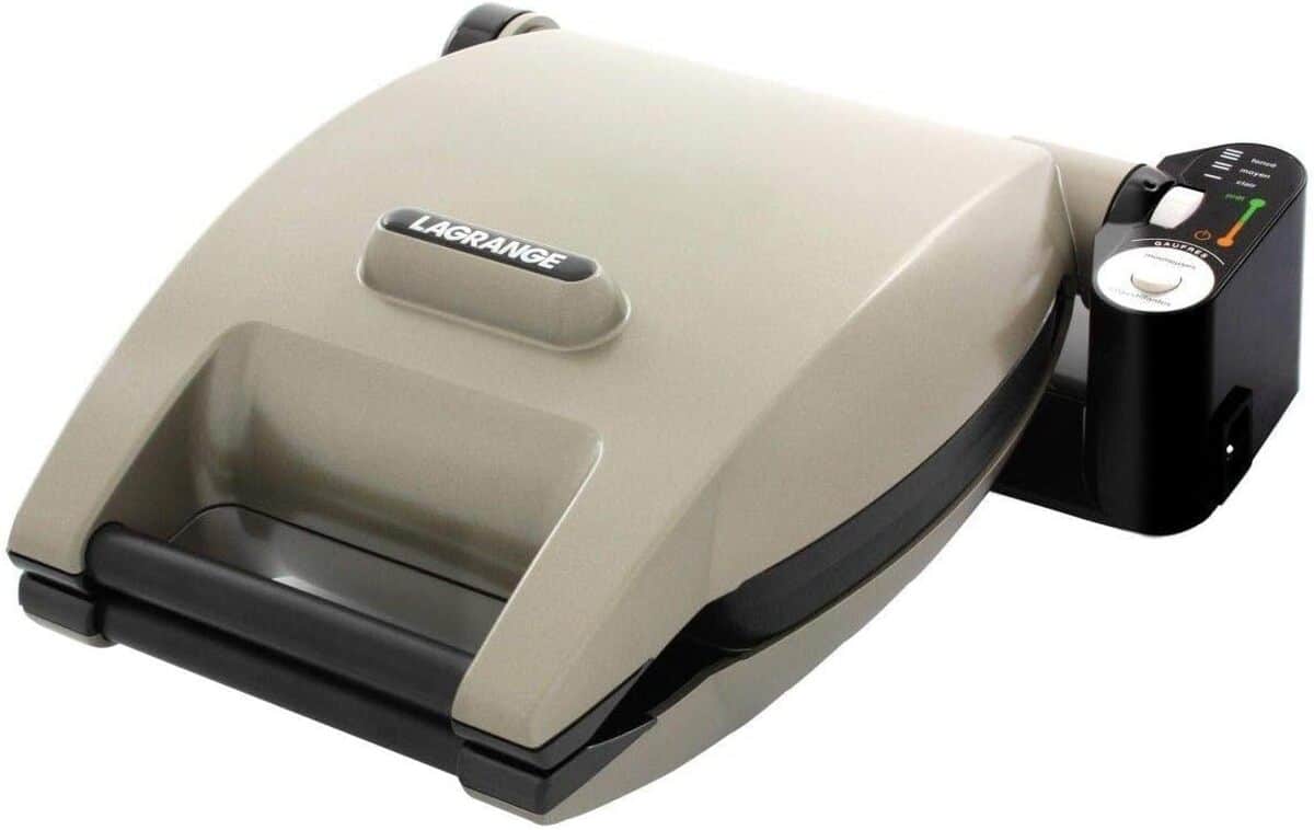 Test du gaufrier Lagrange 019622 : gaufres, gaufrettes et croque-monsieur