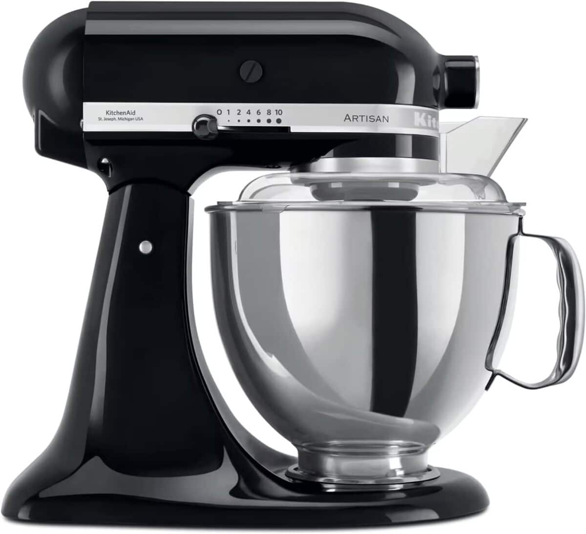 Test du robot pâtissier KitchenAid Artisan Noir Onyx 4, 8 L