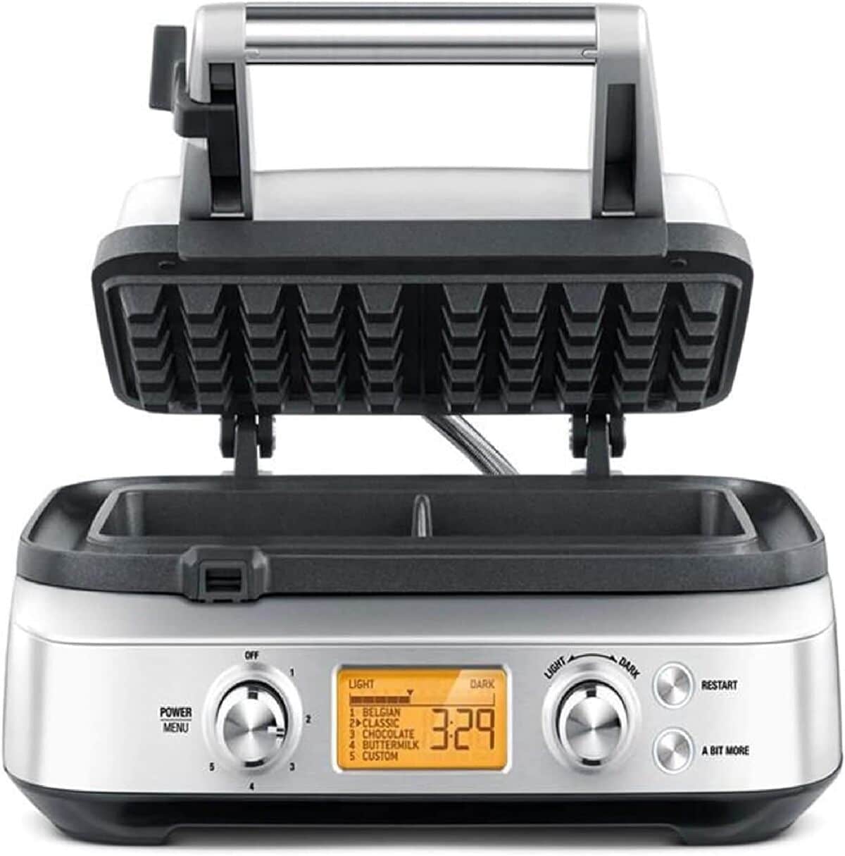 Test : gaufrier Sage Smart Waffle Pro en acier inoxydable brossé