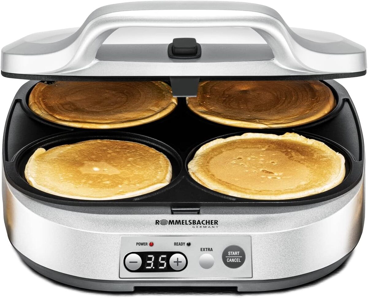 Test : rommelsbacher PC 1800, l'appareil à pancakes performant