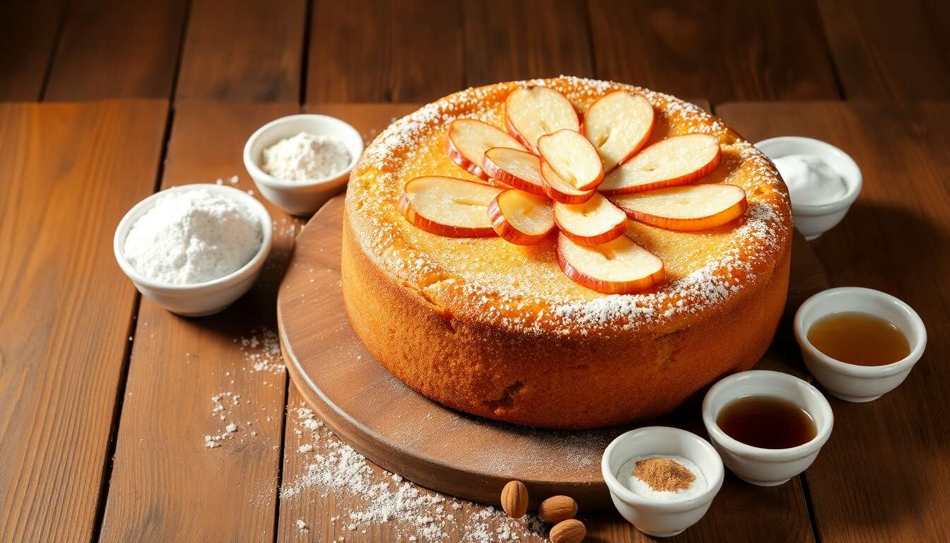 Délicieux cake aux pommes : la recette facile