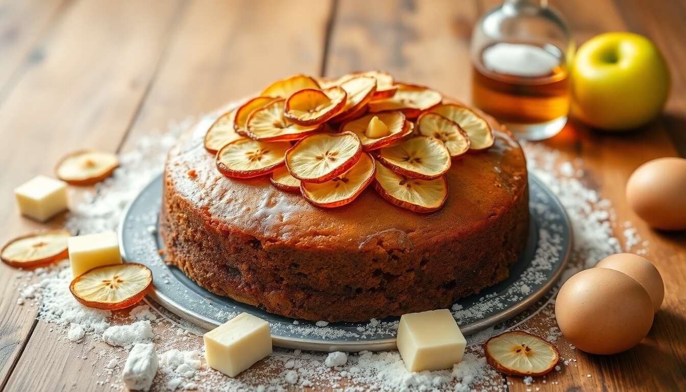 Recette : cake aux pommes et rhum irrésistible