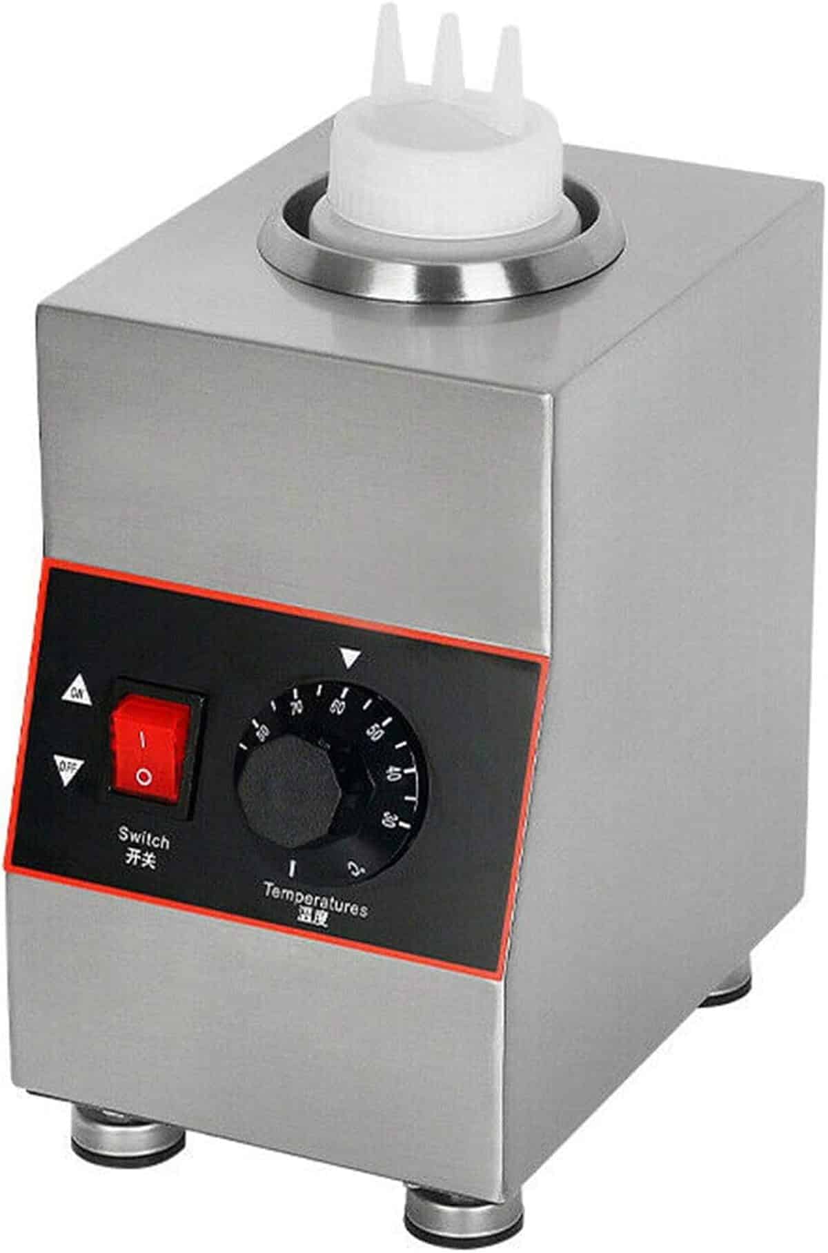 Test : chauffe-sauce électrique 80 W - 650 ml en acier inoxydable