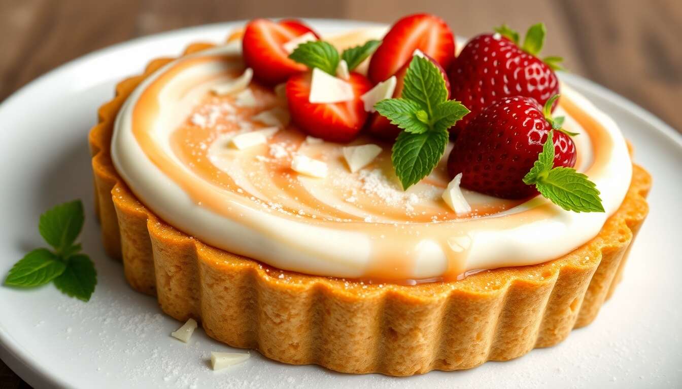 Tarte aux fraises revisitée : découvrez la cerise sur le gâteau