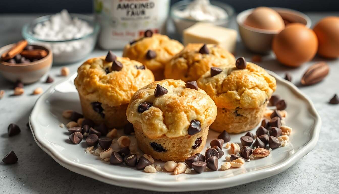 Financiers aux pépites de chocolat et noisettes : la recette gourmande