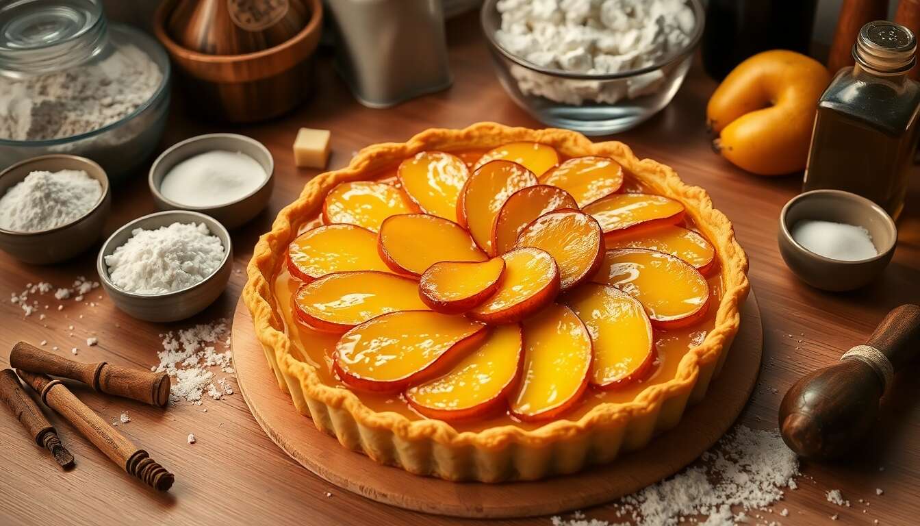 Tarte Liégeoise aux Reines-Claudes : recette Gourmande