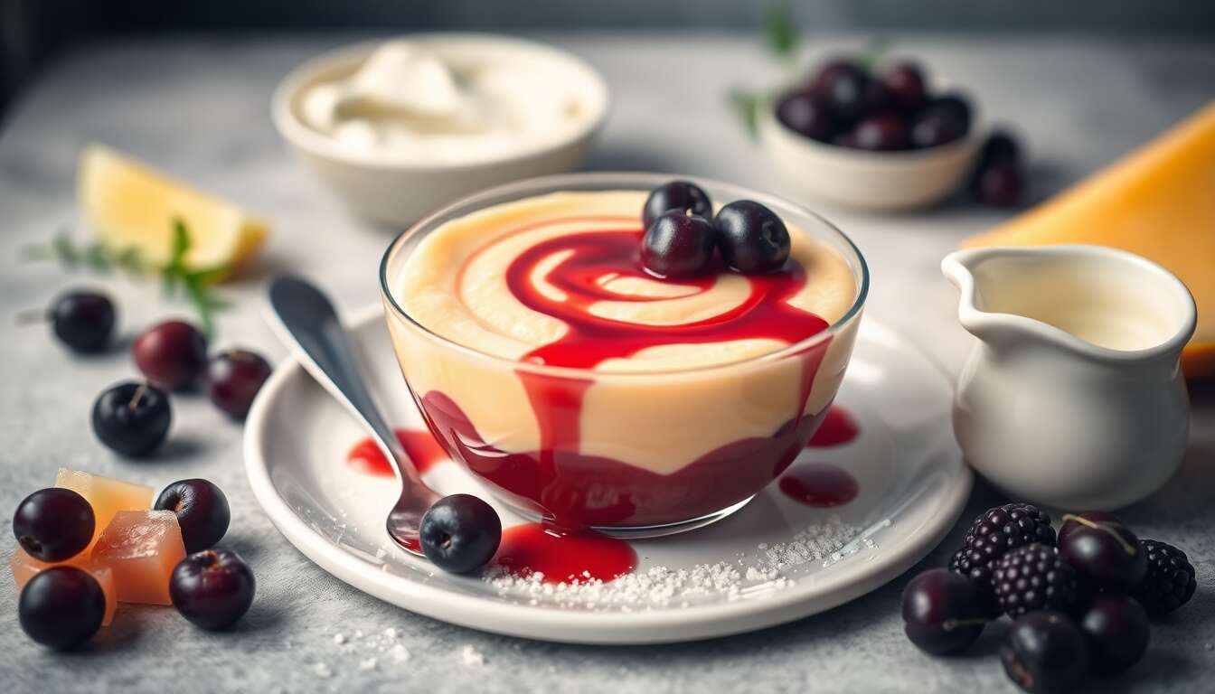 Recette de Mousse de Melon au Cassis : douceur Fruitée