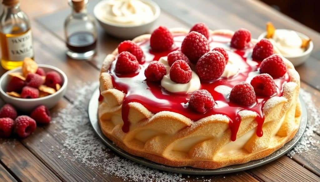 Charlotte aux framboises : recette facile et savoureuse