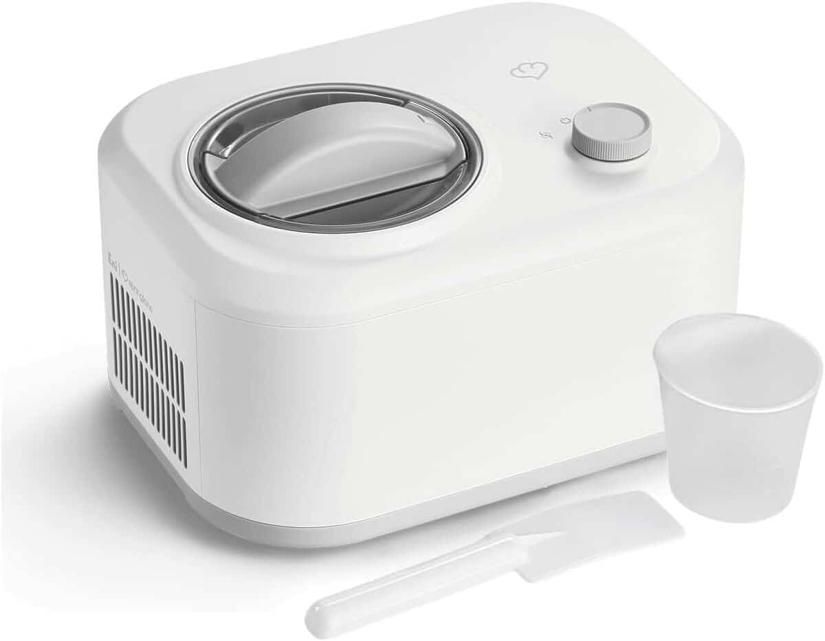 Test de la sorbetière Springlane Eni 1 L : efficacité refroidissante