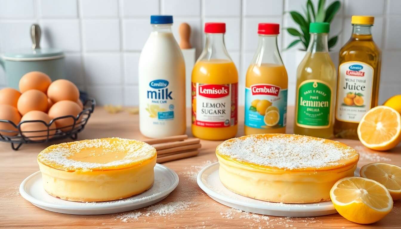 Recette de flans au citron faciles à préparer