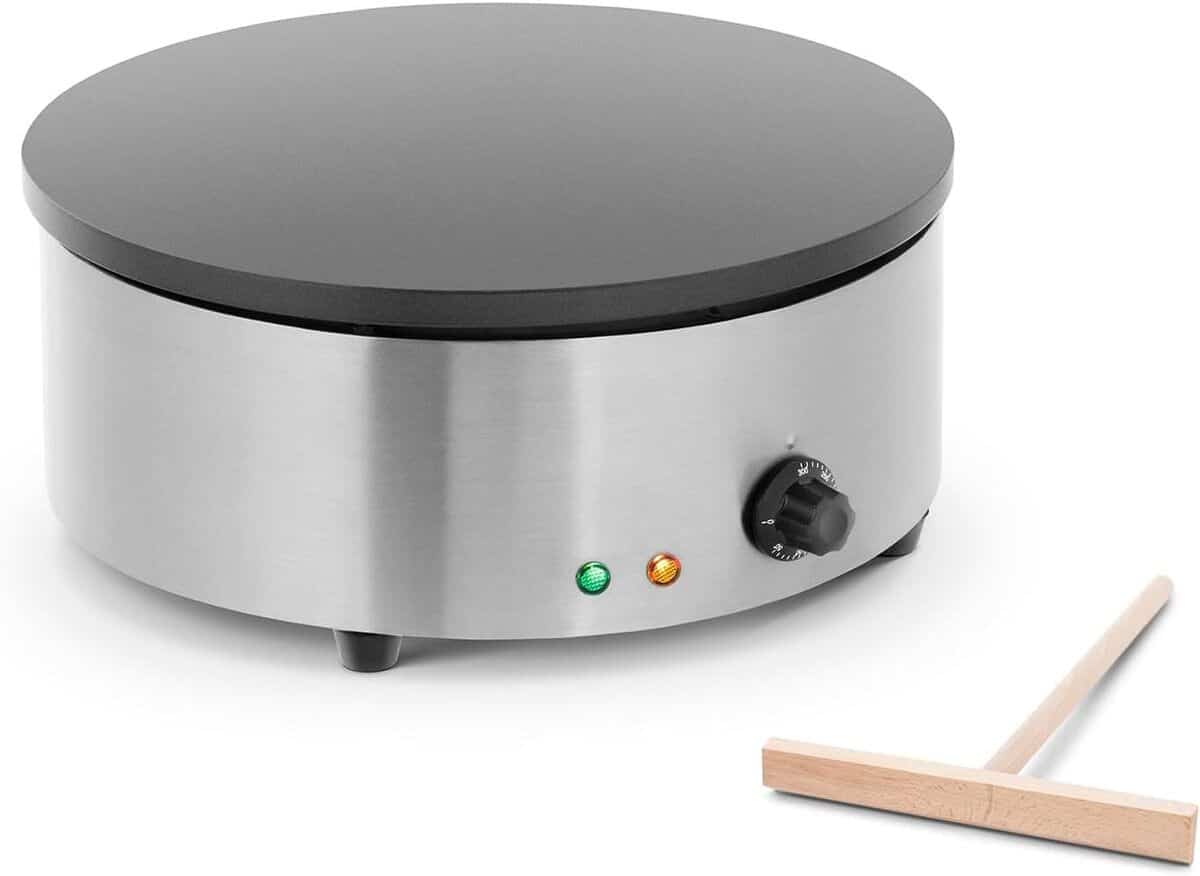 Test de la crêpière électrique Royal Catering RCEC-3000-R : puissance et performance