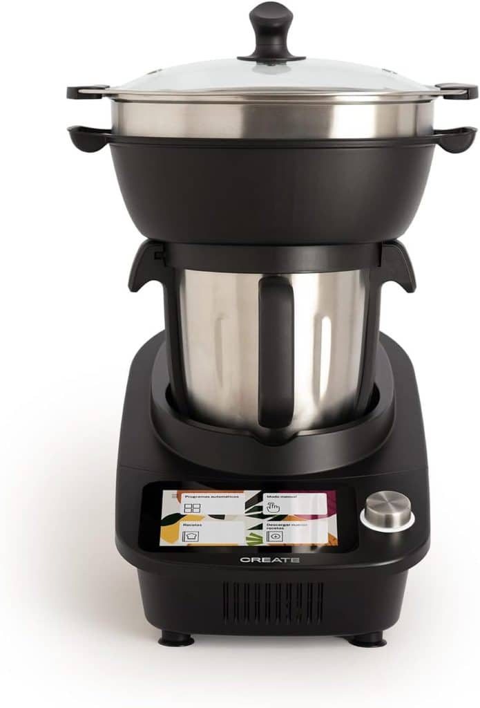 Test du robot de cuisine Create Chefbot Touch Pro Connect 1200 W