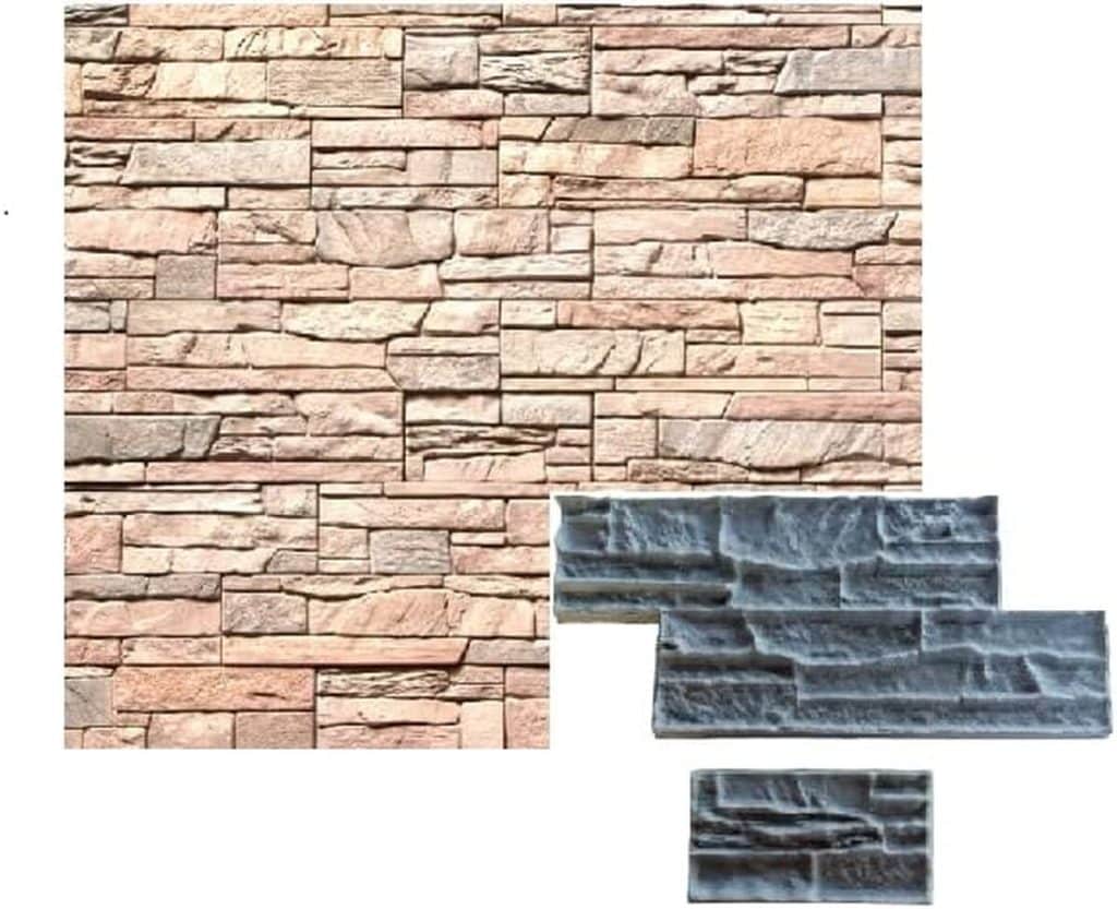 Test : moules semi-rigides TK pour béton et mortier imprimés