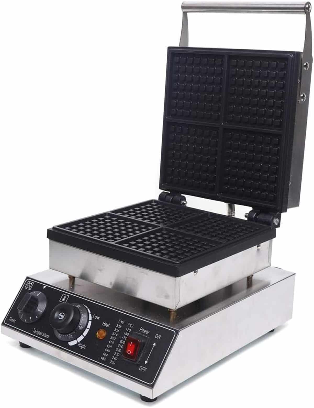 Test du gaufrier belge PUDLOR : 4 gaufres carrées, 1750 W