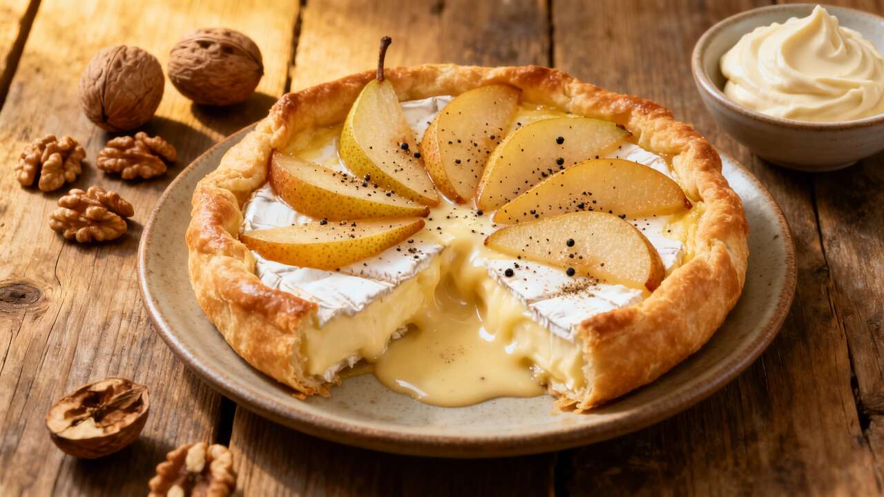 Tarte au Camembert Légère : recette Facile et Savoureuse