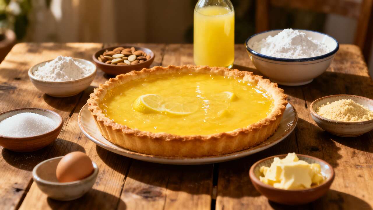 Recette Tarte au Citron Corse : saveurs Méditerranéennes