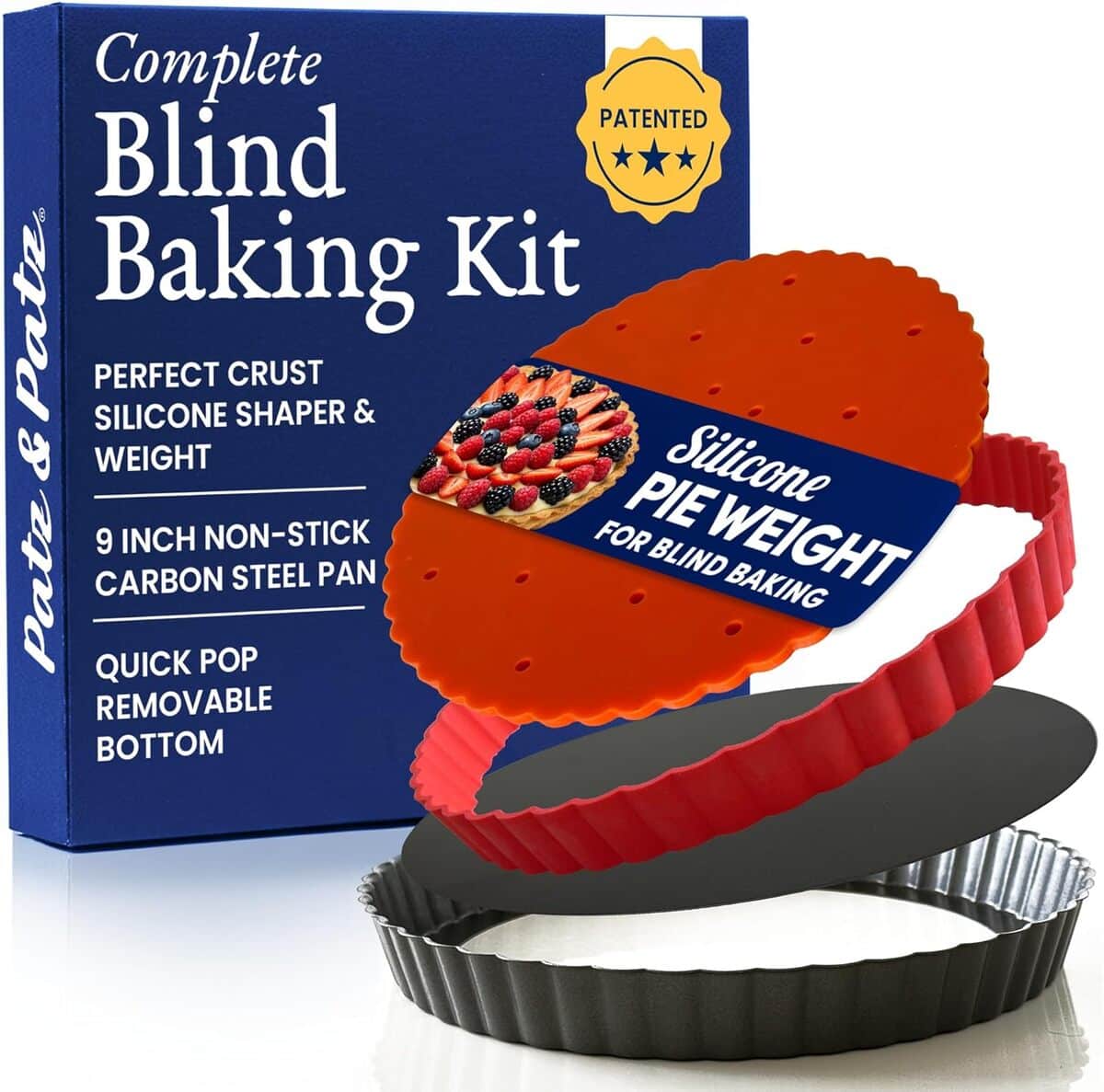 Test du moule à tarte Patz&Patz avec fond amovible : efficacité et praticité