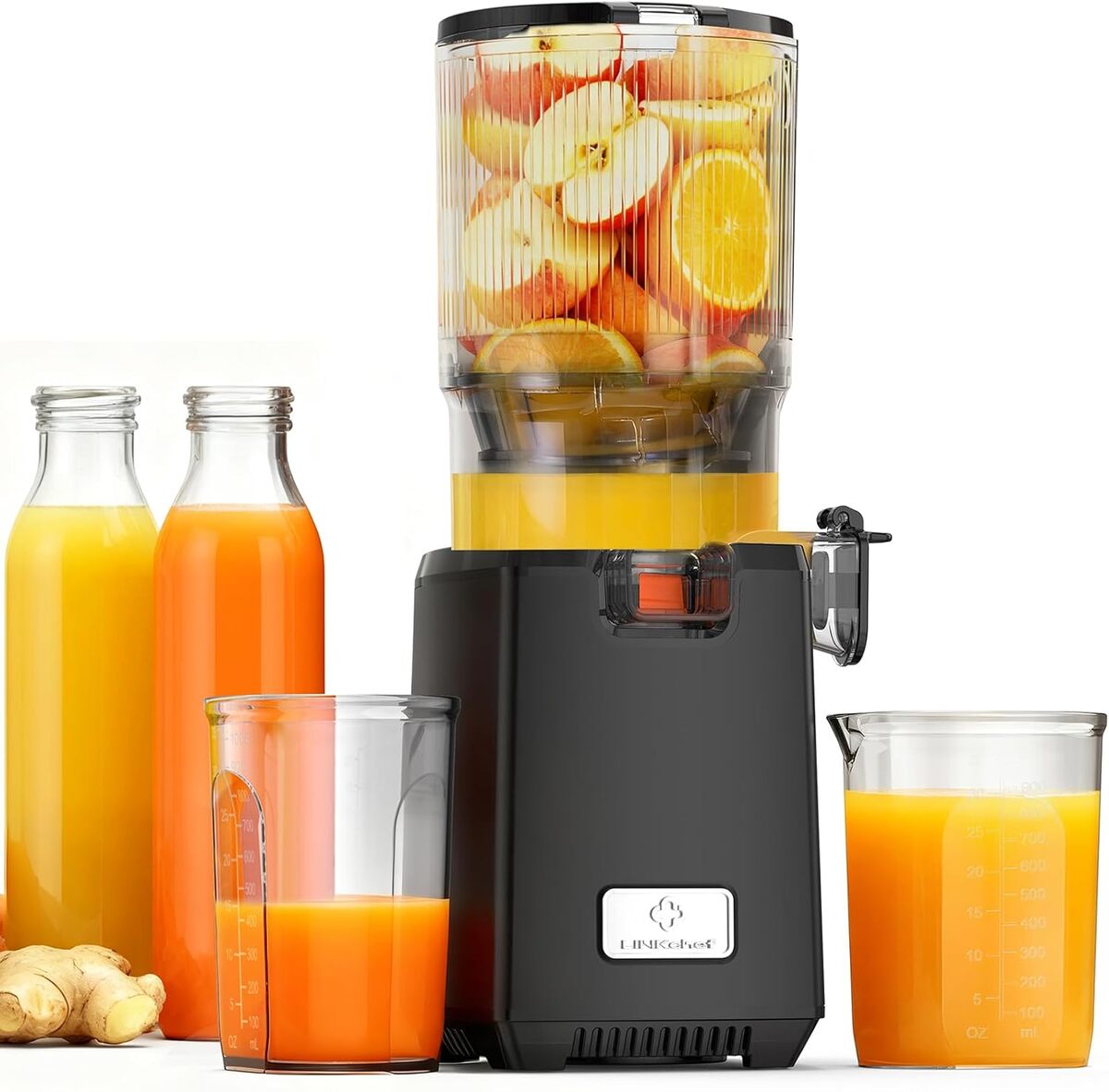 Test : extracteur à jus LINKChef, 250W et 1.8L, facile et pratique