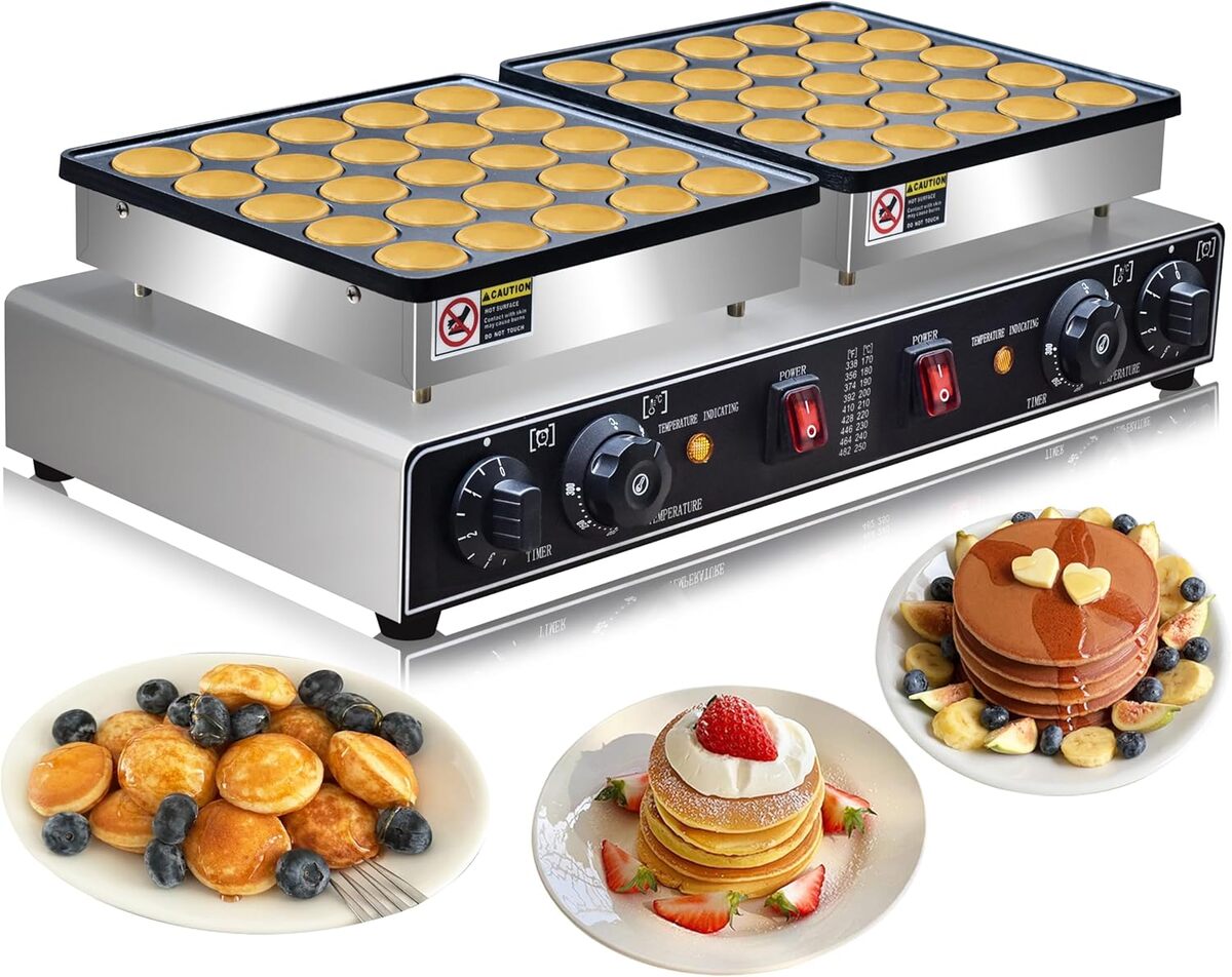 Test : machine à crêpes hollandaises de 1900 W pour la maison