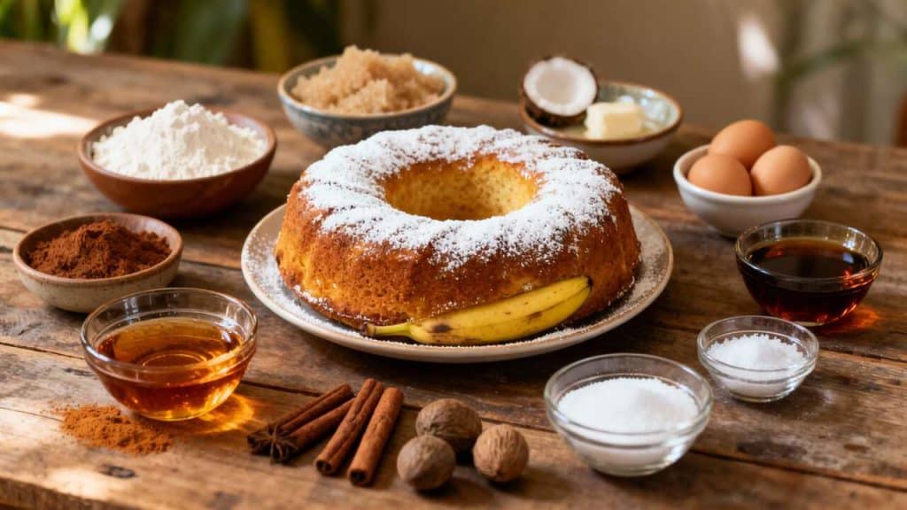 Gâteau créole à la banane : la recette exotique facile