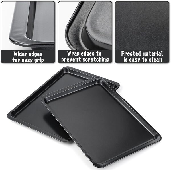 Moule à gâteau antiadhésif, rectangulaire de 36,8 cm