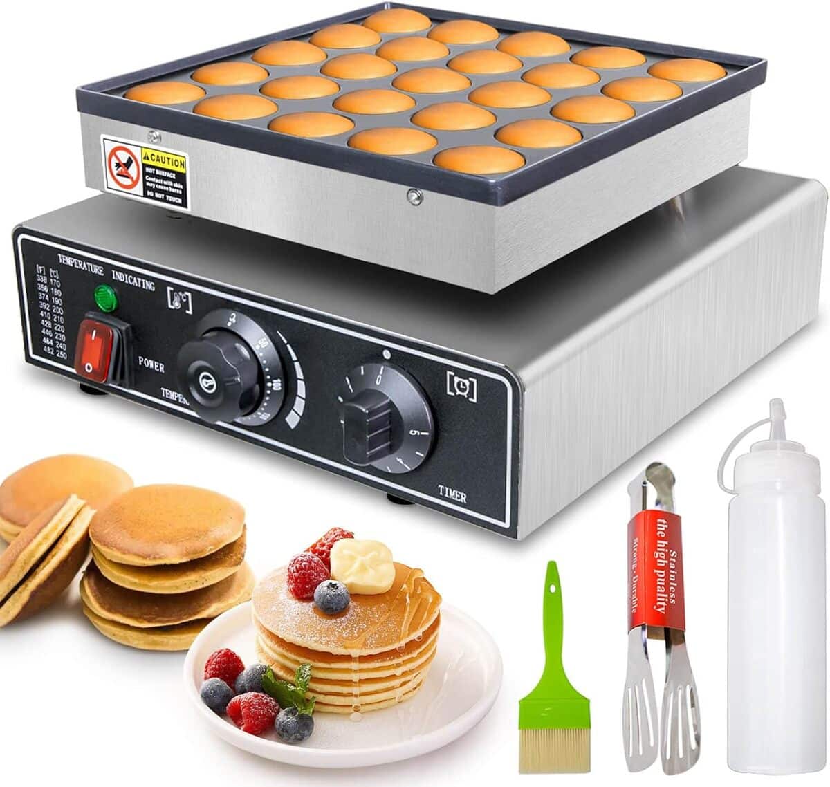 Test : crêpière compacte Leilifre Mini 25 pièces