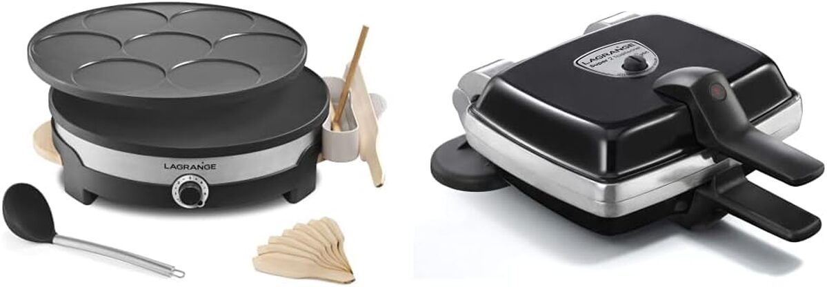 Test : crêpière Lagrange 1500 W vs gaufrier 39121 1000 W