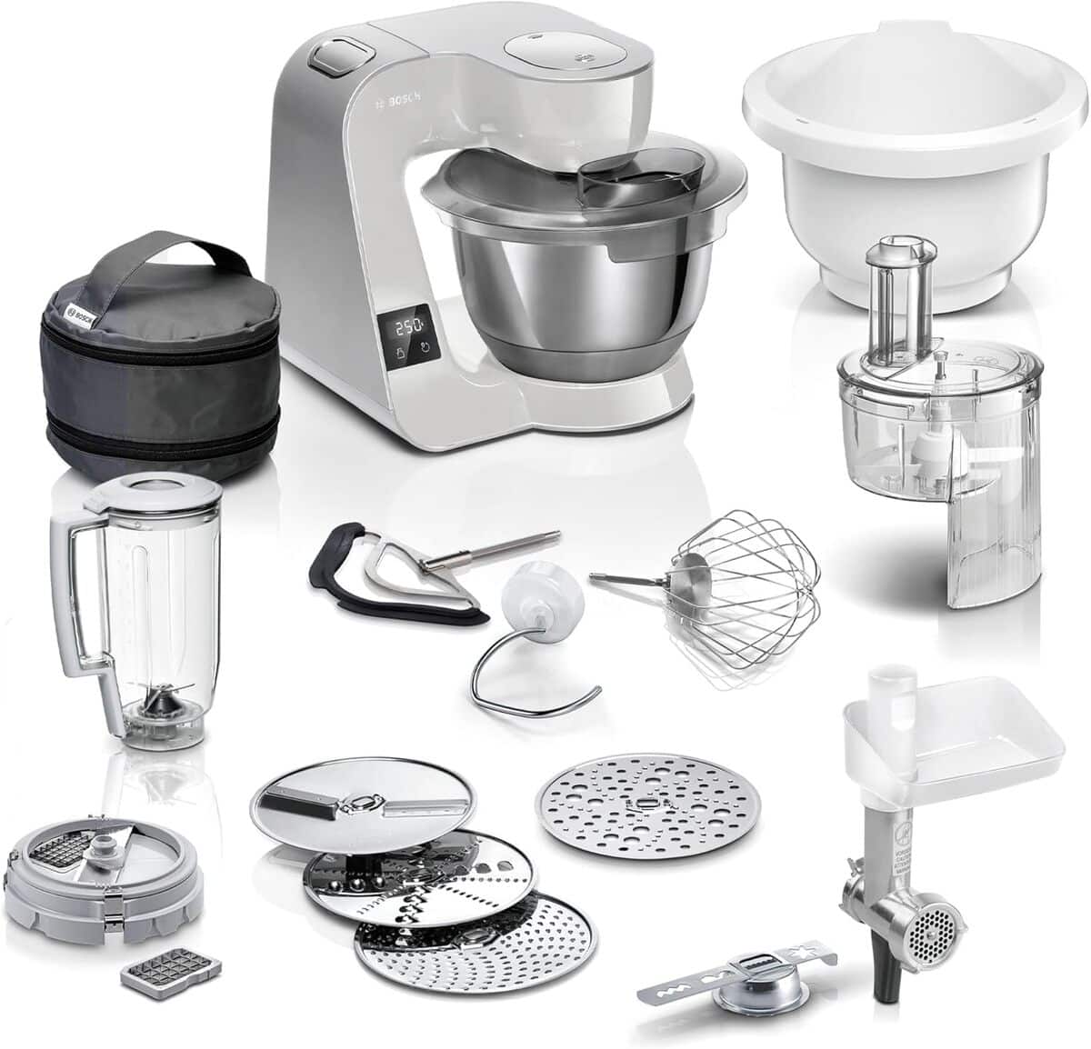 Test du robot de cuisine Bosch MUM5XL72 : multifonction 1000 W