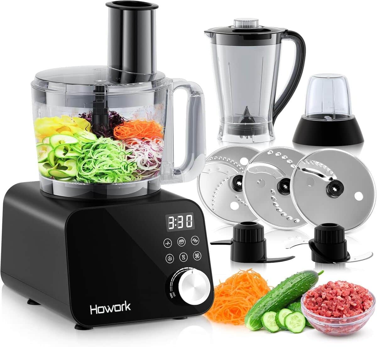 Test du robot de cuisine Howork 1500W : puissance et polyvalence