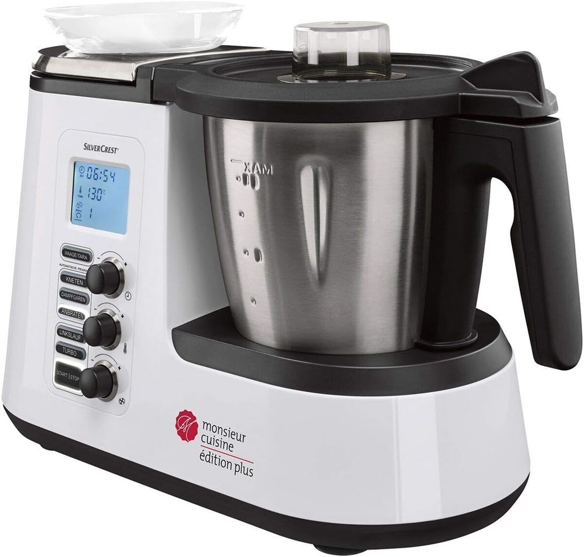 Test : silvercrest Monsieur Cuisine Edition Plus noir/argent multifonction